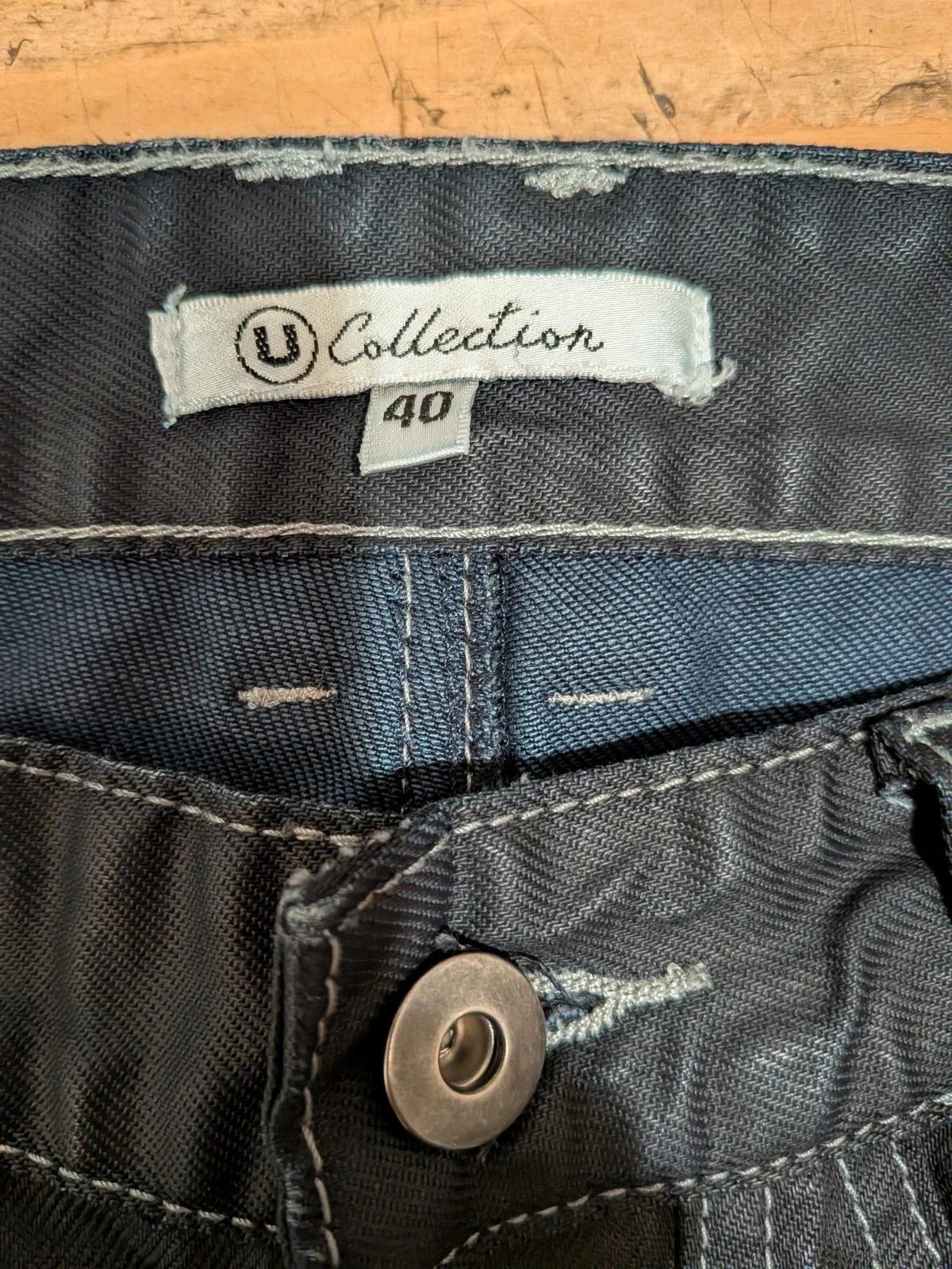 Jeans ciré – photo 8